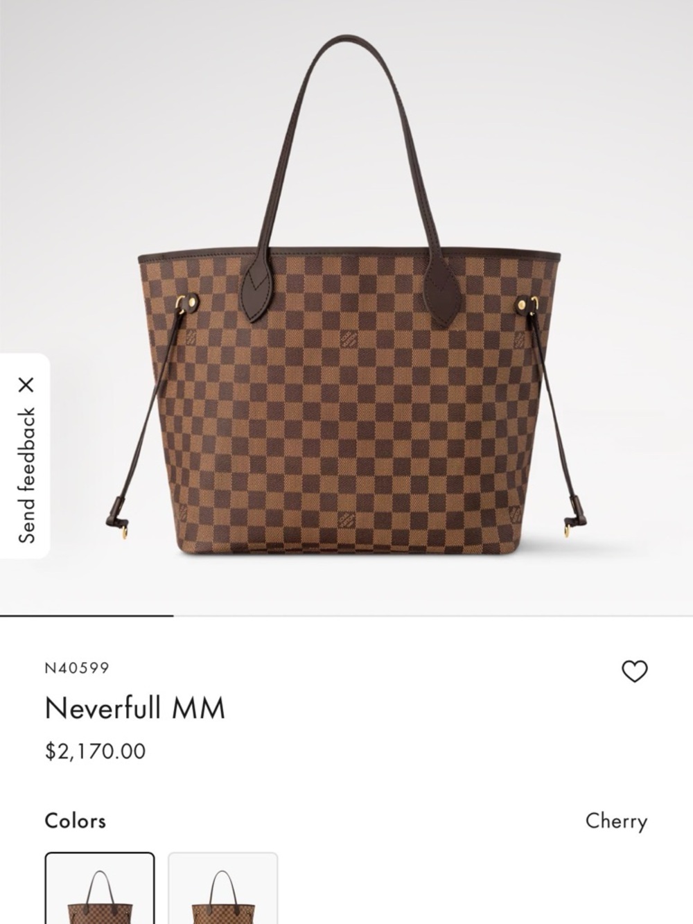 Louis Vuitton Brown Neverfull MM with Wallet - Picture 7 of 17